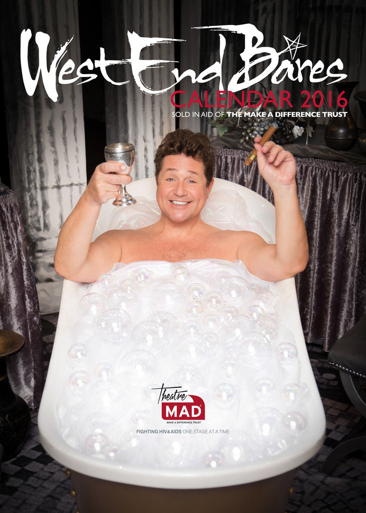 West End Bares Calendar 2016